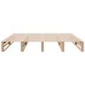 Miniatyrbilde 7 av 11: vidaXL Sengeramme uten madrass 180x200 cm heltre furu