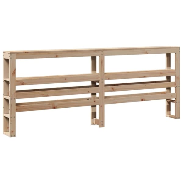 vidaXL Sengeramme uten madrass 180x200 cm heltre furu