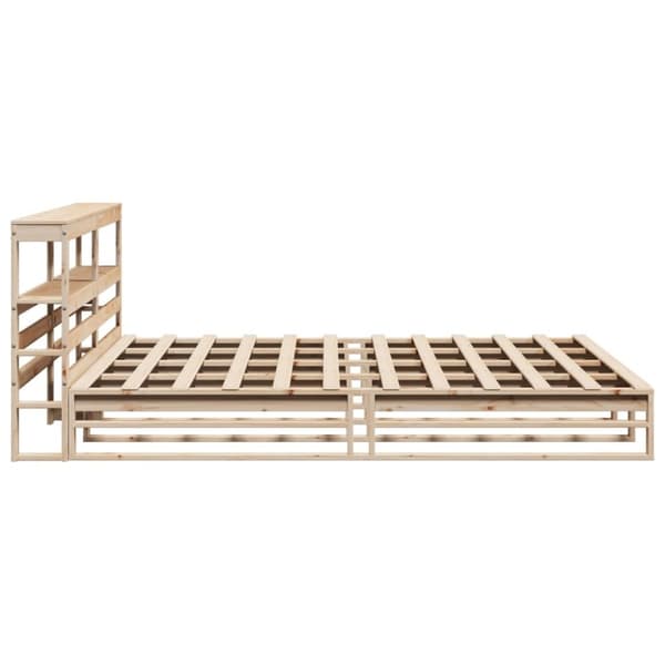 vidaXL Sengeramme uten madrass 180x200 cm heltre furu