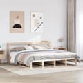 Miniatyrbilde 2 av 11: vidaXL Sengeramme uten madrass 180x200 cm heltre furu