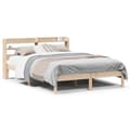 Miniatyrbilde 3 av 11: vidaXL Sengeramme uten madrass 120x200 cm heltre furu