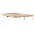 Miniatyrbilde 8 av 11: vidaXL Sengeramme uten madrass 120x200 cm heltre furu