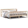 Miniatyrbilde 3 av 11: vidaXL Sengeramme uten madrass 180x200 cm heltre furu