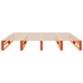 Miniatyrbilde 7 av 11: vidaXL Sengeramme uten madrass voksbrun 180x200 cm heltre furu