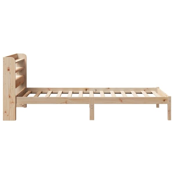 vidaXL sengeramme uden madras 90x190 cm massivt fyrretræ