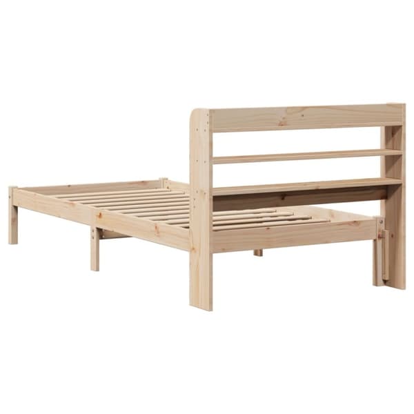 vidaXL sengeramme uden madras 90x190 cm massivt fyrretræ