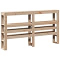 Miniatyrbilde 7 av 11: vidaXL Sengeramme uten madrass 120x200 cm heltre furu