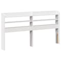 Miniatyrbilde 9 av 11: vidaXL Sengeramme uten madrass hvit 140x190 cm heltre furu