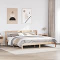 Miniatyrbilde 2 av 11: vidaXL Sengeramme uten madrass 180x200 cm heltre furu