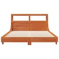 Miniatyrbilde 5 av 11: vidaXL Sengeramme uten madrass voksbrun 120x200 cm heltre furu