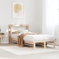 Miniatyrbilde 2 av 11: vidaXL Sengeramme uten madrass 90x200 cm heltre furu