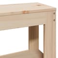 Miniatyrbilde 10 av 11: vidaXL Sengeramme med hodegavl 160x200 cm heltre furu