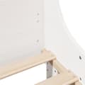 Miniatyrbillede 10 af 11: vidaXL sengeramme uden madras 180x200 cm massivt fyrretræ hvid