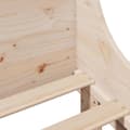 Miniatyrbilde 10 av 11: vidaXL Sengeramme uten madrass 150x200 cm heltre furu
