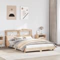 Miniatyrbilde 2 av 11: vidaXL Sengeramme uten madrass 150x200 cm heltre furu