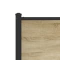 Miniatyrbillede 10 af 11: vidaXL sengeramme uden madras 90x200 cm metal sonoma-eg