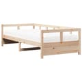 Miniatyrbillede 3 af 11: vidaXL daybed med madras 90x200 cm massivt fyrretræ