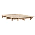 Miniatyrbilde 7 av 10: vidaXL Sengeramme uten madrass 150x200 cm heltre furu