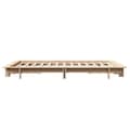Miniatyrbilde 6 av 10: vidaXL Sengeramme uten madrass hvit 135x190 cm heltre furu