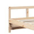 Miniatyrbilde 7 av 11: vidaXL Dagseng med madrass 80x200 cm heltre furu