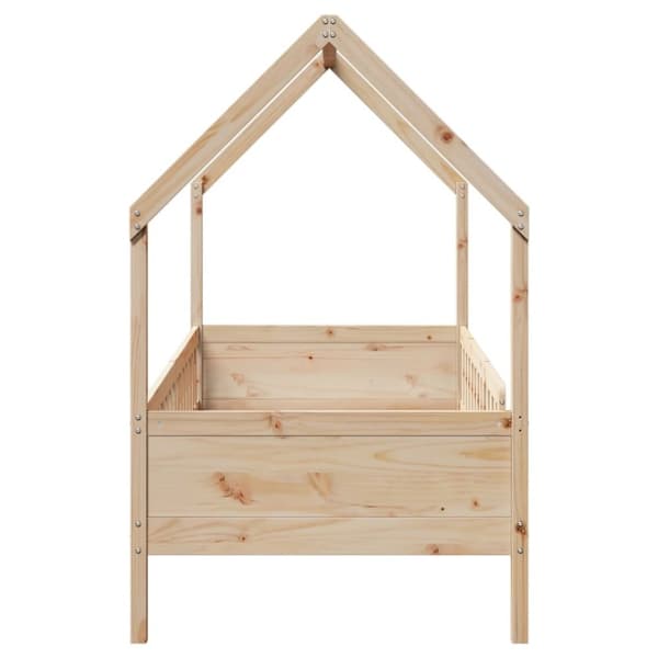 vidaXL sengeramme til husseng 90x190 cm massivt fyrretræ