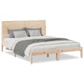 Miniatyrbilde 3 av 10: vidaXL Ekstra lang sengeramme uten madrass 140x210 cm heltre