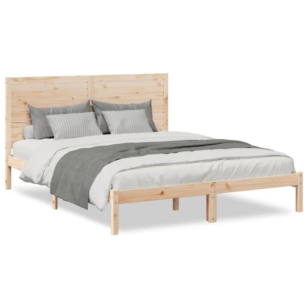 vidaXL Ekstra lang sengeramme uten madrass 140x210 cm heltre