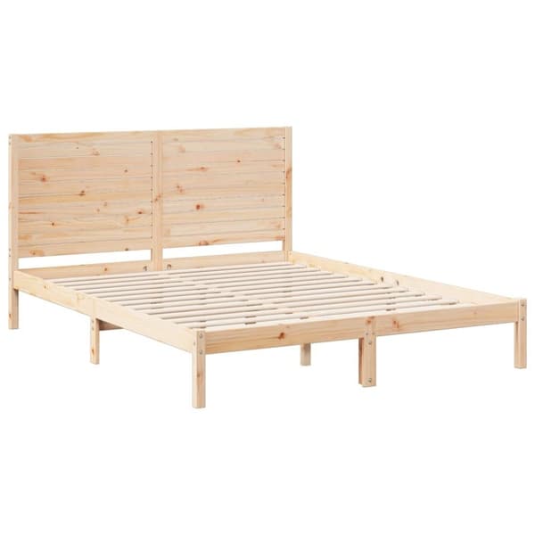 vidaXL Ekstra lang sengeramme uten madrass 140x210 cm heltre