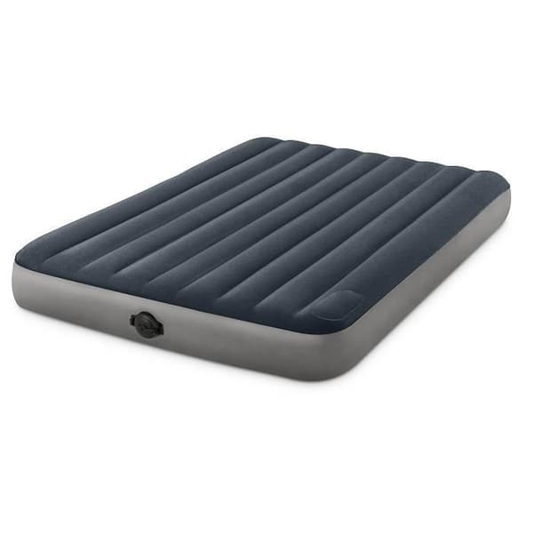 Luftmadrass - INTEX - Downy Fiber-Tech - 2 platser - Inbyggt batteri