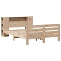 Miniatyrbilde 4 av 11: vidaXL Sengeramme uten madrass 150x200 cm heltre furu