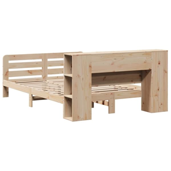 vidaXL Sengeramme uten madrass 150x200 cm heltre furu