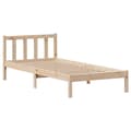 Miniatyrbilde 8 av 11: vidaXL Sengeramme uten madrass 100x200 cm heltre furu