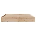 Miniatyrbilde 4 av 11: vidaXL Sengeramme uten madrass 180x200 cm heltre furu