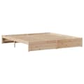 Miniatyrbilde 7 av 11: vidaXL Sengeramme uten madrass 180x200 cm heltre furu