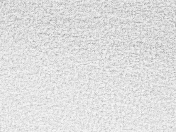 Polstret seng Hvit Boucle med spileramme 180 x 200 cm Høy vattert hodegjerde Retrodesign Dobbeltseng Ekteskapsseng Soveromsmøbler Møbler