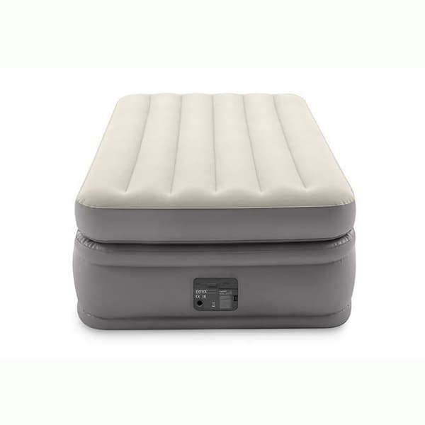INTEX PRIME COMFORT FIBER TECH madrass 99x191 - Uppblåsbar - Justerbar fasthet - 51 cm - Elektrisk - 1 person