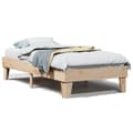 Miniatyrbilde 3 av 10: vidaXL Sengeramme uten madrass 90x190 cm heltre furu