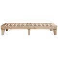 Miniatyrbilde 6 av 10: vidaXL Sengeramme uten madrass 90x190 cm heltre furu