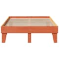 Miniatyrbilde 5 av 10: vidaXL Sengeramme uten madrass voksbrun 120x190 cm heltre furu