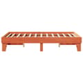Miniatyrbilde 6 av 10: vidaXL Sengeramme uten madrass voksbrun 120x190 cm heltre furu
