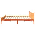 Miniatyrbilde 6 av 10: vidaXL Sengeramme uten madrass voksbrun 180x200 cm heltre furu