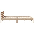 Miniatyrbilde 6 av 10: vidaXL Sengeramme uten madrass 140x200 cm heltre furu