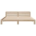 Miniatyrbilde 5 av 10: vidaXL Sengeramme uten madrass 180x200 cm heltre furu