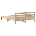 Miniatyrbilde 7 av 10: vidaXL Sengeramme uten madrass 140x190 cm heltre furu