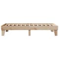 Miniatyrbilde 6 av 10: vidaXL Sengeramme uten madrass 75x190 cm heltre furu