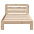 Miniatyrbilde 5 av 10: vidaXL Sengeramme uten madrass 90x190 cm heltre furu