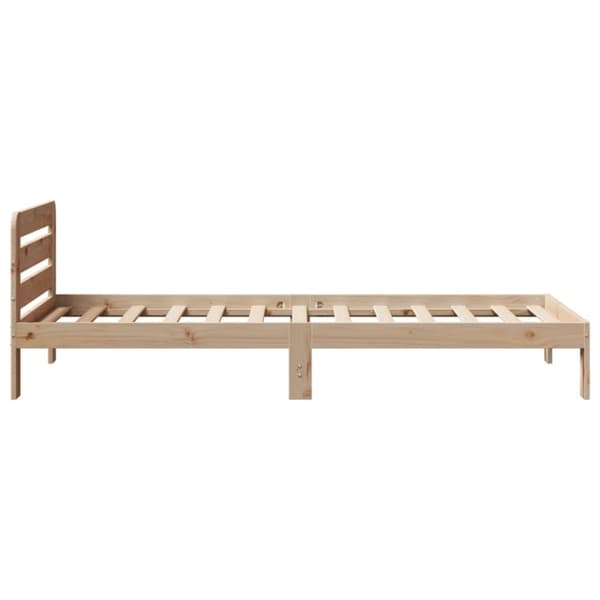 vidaXL Sengeramme uten madrass 90x190 cm heltre furu