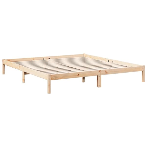 vidaXL Ekstra lang sengeramme uten madrass 180x210 cm heltre furu