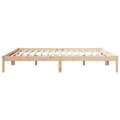 Miniatyrbilde 6 av 10: vidaXL Ekstra lang sengeramme uten madrass 180x210 cm heltre furu