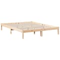 Miniatyrbilde 4 av 10: vidaXL Ekstra lang sengeramme uten madrass 140x220 cm heltre furu